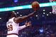 TORONTO, ON - JANUARY 11: Jae Crowder #99 of the Cleveland Cavaliers shoots the ball during the first half of an NBA game against the Toronto Raptors at Air Canada Centre on January 11, 2018 in Toronto, Canada. NOTE TO USER: User expressly acknowledges