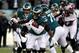 Jay Ajayi led the Eagles in rushing on the way to the NFC Championship Game.