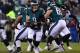 Nick Foles didn't throw for any touchdowns in the Eagles' win over the Falcons last week, but he also didn't throw any interceptions.