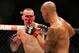 Against Lawler, MacDonald wore a crimson mask.
