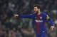 SEVILLE, SPAIN - JANUARY 21: Lionel Messi of FC Barcelona celebrates after scoring the second goal for FC Barcelona during the La Liga match between Real Betis and Barcelona at Estadio Benito Villamarin on January 21, 2018 in Seville, . (Photo by Aitor