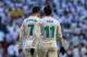 MADRID, SPAIN - JANUARY 21: Cristiano Ronaldo (L) of Real Madrid CF and his teammate Gareth Bale (R) in action during the La Liga match between Real Madrid CF and Deportivo La Coruna at Estadio Santiago Bernabeu on January 21, 2018 in Madrid, Spain. (Phot