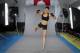 NITEROI, BRAZIL - DECEMBER 20: Brazilian UFC flyweight fighter Priscila 'Pedrita' Cachoeira poses for photographer during a UFC Photo Session at School of Lutas Niteroi on December 20, 2017 in Rio de Janeiro, Brazil. The trajectory of the carioca in the s