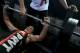 NITEROI, BRAZIL - DECEMBER 29: Brazilian UFC flyweight fighter Priscila 'Pedrita' Cachoeira trains at gym on December 29, 2017 in Rio de Janeiro, Brazil. The trajectory of the carioca in the sport life began early. At age of 10 she started playing volleyb