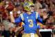 LOS ANGELES, CA - NOVEMBER 18: Josh Rosen #3 of the UCLA Bruins throws a pass during the NCAA college football game against the USC Trojans at the Los Angeles Memorial Coliseum on November 18, 2017 in Los Angeles, California. (Photo by Josh Lefkowitz/Ge