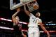 NEW ORLEANS, LA - JANUARY 22: Anthony Davis #23 of the New Orleans Pelicans dunks the ball on Lauri Markkanen #24 of the Chicago Bulls during the second half of a NBA game at Smoothie King Center on January 22, 2018 in New Orleans, Louisiana. NOTE TO USE