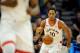 MINNEAPOLIS, MN - JANUARY 20: DeMar DeRozan #10 of the Toronto Raptors dribbles the ball during the game against the Minnesota Timberwolves on January 20, 2018 at the Target Center in Minneapolis, Minnesota. NOTE TO USER: User expressly acknowledges and a