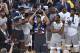 NEW ORLEANS - FEBRUARY 19: Anthony Davis #23 of the Western Conference All-Star Team holds up the MVP trophy after the 2017 NBA All-Star Game on February 19, 2017 at the Smoothie King Center in New Orleans, Louisiana. NOTE TO USER: User expressly acknowl