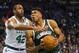 BOSTON, MA - DECEMBER 4: Al Horford #42 of the Boston Celtics defends Giannis Antetokounmpo #34 of the Milwaukee Bucks during the second quarter at TD Garden on December 4, 2017 in Boston, Massachusetts. (Photo by Maddie Meyer/Getty Images)