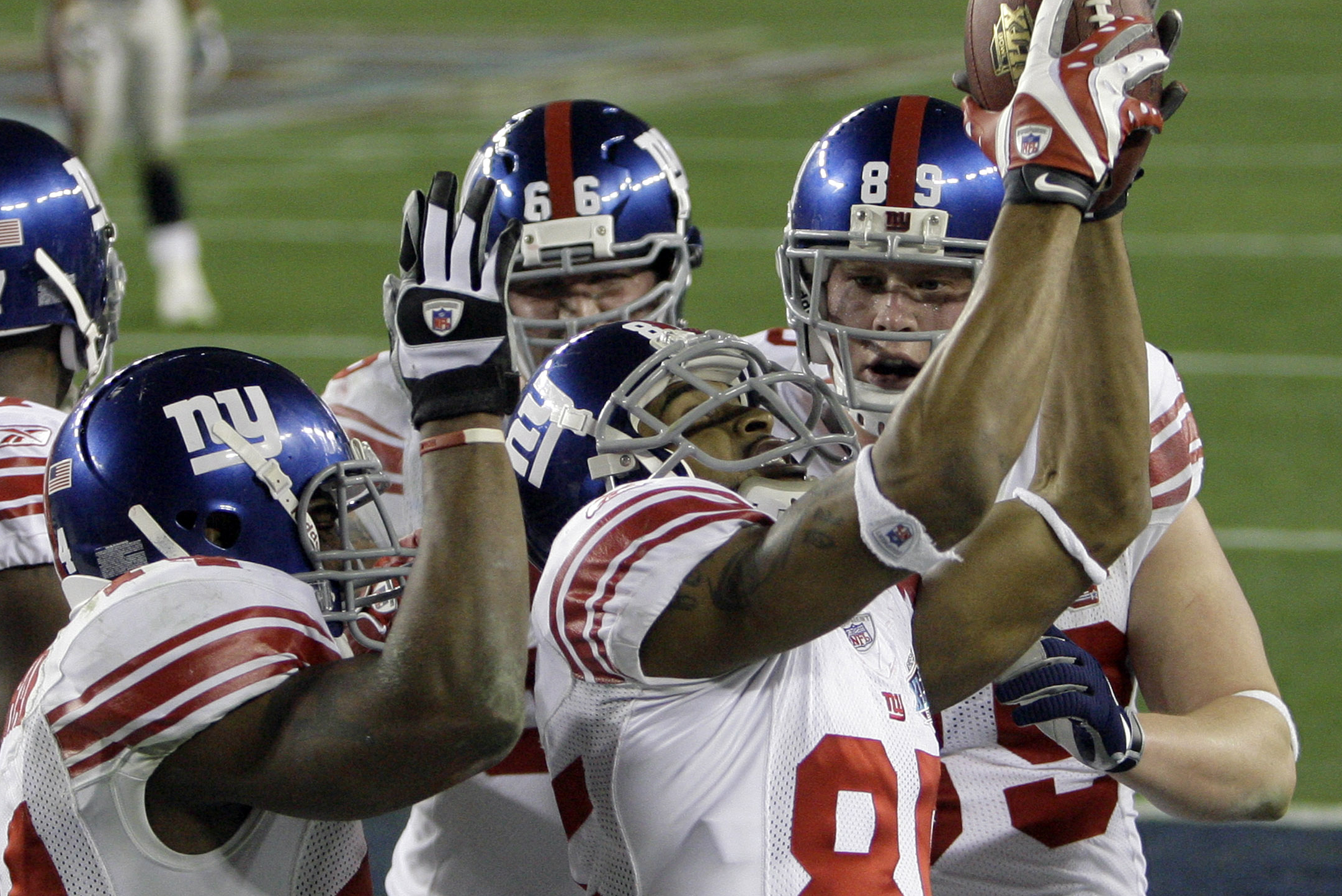 Eli Manning's Helmet from Super Bowl XLII vs. Patriots Up for
