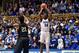 DURHAM, NC - JANUARY 20: Wendell Carter Jr #34 of the Duke Blue Devils during their game against the Pittsburgh Panthers at Cameron Indoor Stadium on January 20, 2018 in Durham, North Carolina. Duke won 81-54. (Photo by Grant Halverson/Getty Images)