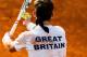 MARBELLA, SPAIN - FEBRUARY 01: Cameron Norrie of Great Britain prepares to serve during practice ahead of the Davis Cup by BNP Paribas World Group First Round match between Spain and Great Britain on February 1, 2018 in Marbella, Spain. (Photo by Getty