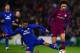 CARDIFF, WALES - JANUARY 28: Leroy Sane of Manchester City is tackled by Joe Bennett of Cardiff City during The Emirates FA Cup Fourth Round match between Cardiff City and Manchester City at the Cardiff City Stadium on January 28, 2018 in Cardiff, United