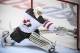 Canada's goaltender Ben Scrivens concedes a goal during the Channel One Cup of the Euro Hockey Tour ice hockey match between Canada and Russia in Moscow on December 16, 2017.
/ AFP PHOTO / Alexander NEMENOV (Photo credit should read ALEXANDER NEME