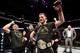 BOSTON, MA - JANUARY 20: Stipe Miocic celebrates after his unanimous-decision victory over Francis Ngannou of Cameroon in their heavyweight championship bout during the UFC 220 event at TD Garden on January 20, 2018 in Boston, Massachusetts. (Photo by Je