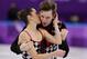 Italians Valentina Marchei and Ondrej Hotarek put on a memorable performance in the pairs free skate.