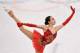 Russia's Alina Zagitova competes in the figure skating team event women's single skating free skating during the Pyeongchang 2018 Winter Olympic Games at the Gangneung Ice Arena in Gangneung on February 12, 2018. / AFP PHOTO / ARIS MESSINIS (Photo