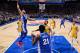 PHILADELPHIA, PA - DECEMBER 7: Ben Simmons #25 of the Philadelphia 76erson December 7, 2017 at Wells Fargo Center in Philadelphia, Pennsylvania. NOTE TO USER: User expressly acknowledges and agrees that, by downloading and/or using this Photograph, user