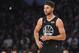LOS ANGELES, CA - FEBRUARY 18: Stephen Curry looks on during the NBA All-Star Game 2018 at Staples Center on February 18, 2018 in Los Angeles, California. (Photo by Kevork Djansezian/Getty Images)