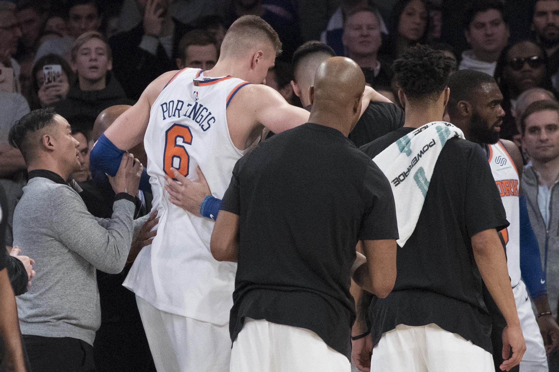 Kristaps Porzingis Threatened to Leave the Knicks to Go Back to Europe