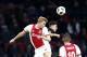 (L-R) Matthijs de Ligt of Ajax, Manu Garcia of NAC Breda during the Dutch Eredivisie match between Ajax Amsterdam and NAC Breda at the Amsterdam Arena on February 04, 2018 in Amsterdam, The Netherlands(Photo by VI Images via Getty Images)