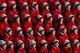 PYEONGCHANG-GUN, SOUTH KOREA - FEBRUARY 09: North Korean cheer leaders are seen during the Opening Ceremony of the PyeongChang 2018 Winter Olympic Games at PyeongChang Olympic Stadium on February 9, 2018 in Pyeongchang-gun, South Korea. (Photo by Ian MacN