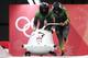 PYEONGCHANG-GUN, SOUTH KOREA - FEBRUARY 21: Jazmine Fenlator-Victorian and Carrie Russell of Jamaica slide during the Women's Bobsleigh heats on day twelve of the PyeongChang 2018 Winter Olympic Games at the Olympic Sliding Centre on February 21, 2018 i