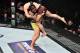 ORLANDO, FL - FEBRUARY 24: (L-R) Jessica Andrade of Brazil attempts to take down Tecia Torres in their women's strawweight bout during the UFC Fight Night event at Amway Center on February 24, 2018 in Orlando, Florida. (Photo by Jeff Bottari/Zuffa LLC/Z
