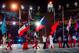 Athletes hold up their national flags during the closing ceremony of the Pyeongchang 2018 Winter Olympic Games at the Pyeongchang Stadium on February 25, 2018. / AFP PHOTO / Martin BERNETTI (Photo credit should read MARTIN BERNETTI/AFP/Getty Images