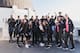 King-Hawea (first row, third from the right) was in Los Angeles during the NBA's All-Star Weekend as part of a camp for the league's Basketball Without Borders program.