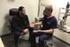 Tommy Pham with Dr. Brian Boxer Wachler, who performed the procedure that stabilized Pham's unique degenerative eye condition.