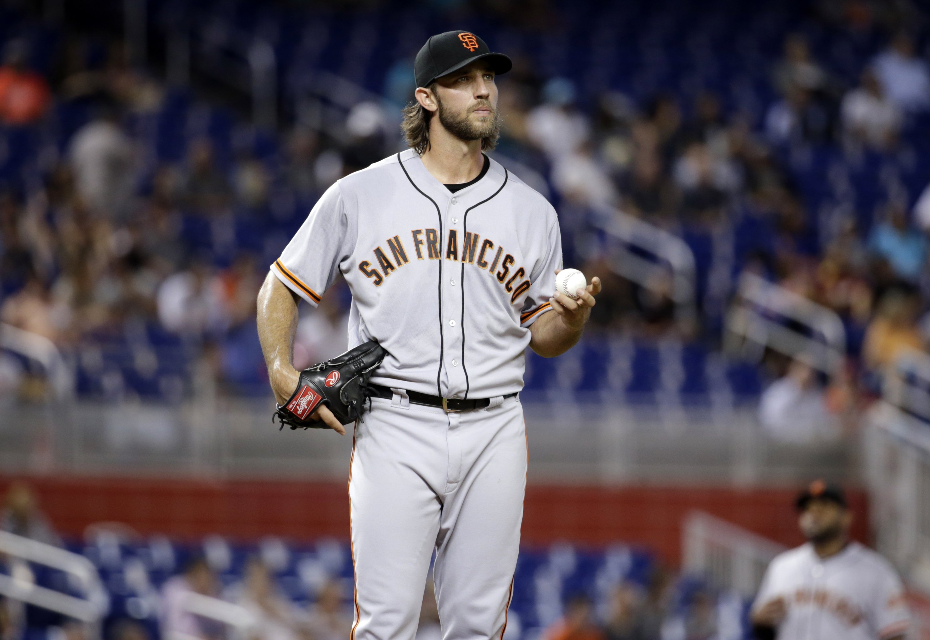 Madison Bumgarner, a Durable Ace, Goes Deep for the Giants - The