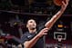 CLEVELAND, OH - FEBRUARY 25: Larry Nance Jr. #24 of the Cleveland Cavaliers warms up before the game against the San Antonio Spurs on February 25, 2018 at Quicken Loans Arena in Cleveland, Ohio. NOTE TO USER: User expressly acknowledges and agrees that, b