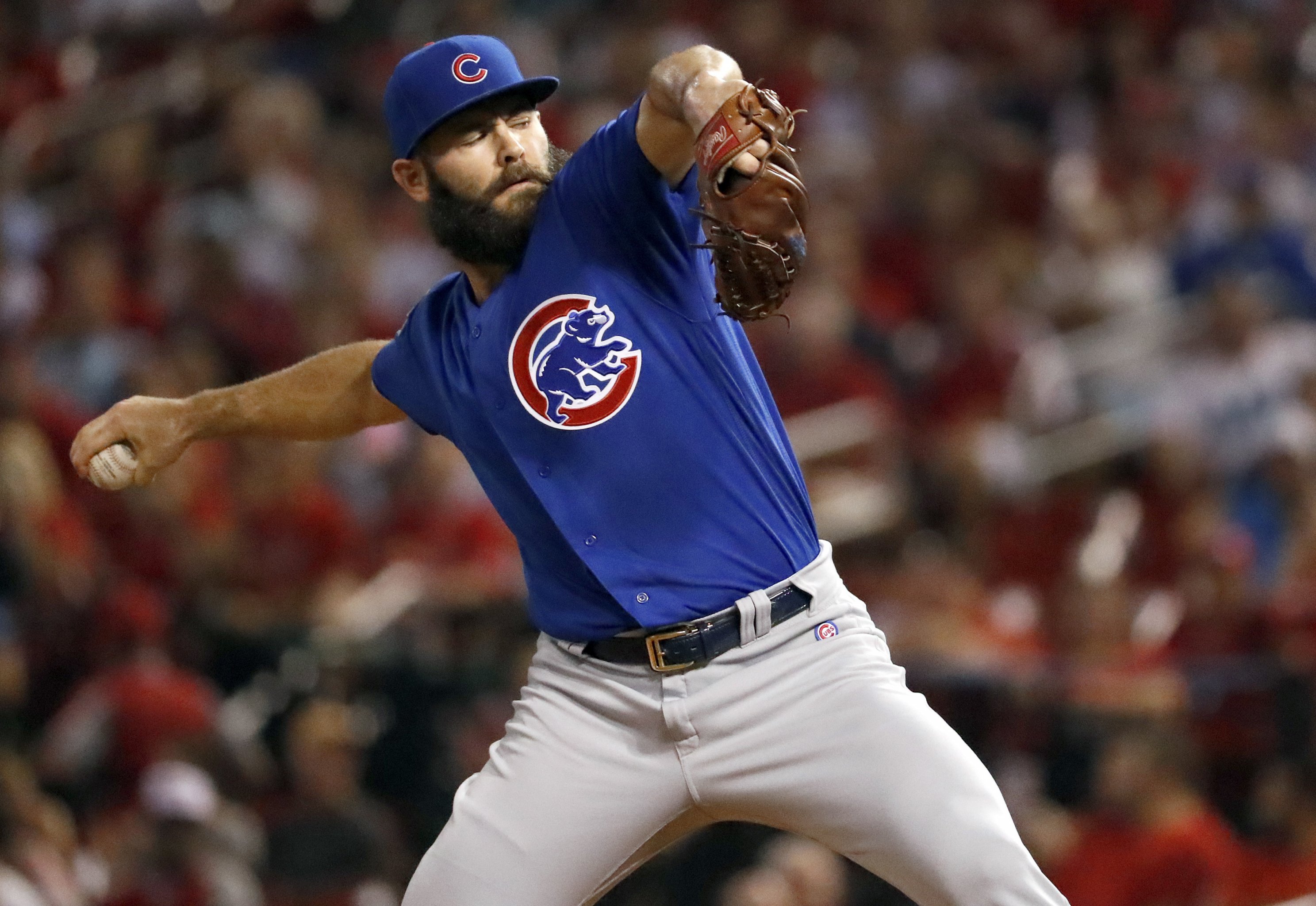 Dodgers send Cubs pitcher Jake Arrieta mound dirt, rubber from his