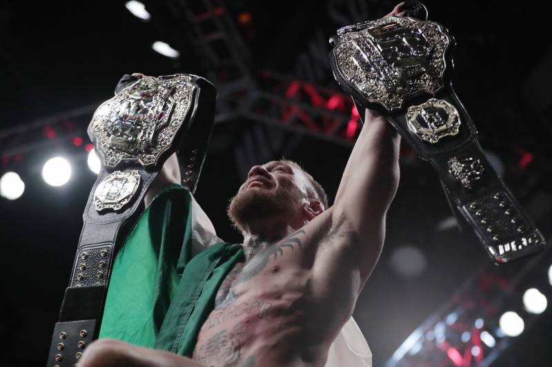 Conor McGregor has been gone for a long time, but his presence is still being felt.