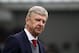 BRIGHTON, ENGLAND - MARCH 04: Arsene Wenger manager / head coach of Arsenal during the Premier League match between Brighton and Hove Albion and Arsenal at Amex Stadium on March 4, 2018 in Brighton, England. (Photo by Catherine Ivill/Getty Images)