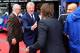 LONDON, ENGLAND - OCTOBER 14: Roy Hodgson manager / head coach of Crystal Palace shakes the hand of Antonio Conte manager / head coach of Chelsea during the Premier League match between Crystal Palace and Chelsea at Selhurst Park on October 14, 2017 in Lo