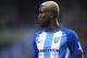 MALAGA, SPAIN - FEBRUARY 28: Brown Aide Ideye of Malaga CF looks on during the La Liga match between Malaga and Sevilla at Estadio La Rosaleda on February 28, 2018 in Malaga, Spain. (Photo by Aitor Alcalde Colomer/Getty Images)