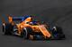 McLaren's Spanish Formula 1 driver Fernando Alonso takes part in the tests for the new Formula One Grand Prix season at the Circuit de Catalunya in Montmelo on the outskirts of Barcelona on March 9, 2018. / AFP PHOTO / LLUIS GENE (Photo credit shou