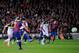 Messi's infamous penalty miss vs. Chelsea in 2012.