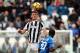 TURIN, ITALY - FEBRUARY 04: Daniele Rugani of Juventus in action during the serie A match between Juventus and US Sassuolo on February 4, 2018 in Turin, Italy. (Photo by Gabriele Maltinti/Getty Images)