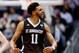DAYTON, OH - MARCH 13: Courtney Stockard #11 of the St. Bonaventure Bonnies celebrates the basket against the UCLA Bruins during the second half of the First Four game in the 2018 NCAA Men's Basketball Tournament at UD Arena on March 13, 2018 in Dayton,