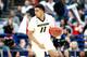 ST LOUIS, MO - MARCH 08: Jontay Porter #11 of the Missouri Tigers dribbles the ball against the Georgia Bulldogs during the second round of the 2018 SEC Basketball Tournament at Scottrade Center on March 8, 2018 in St Louis, Missouri. (Photo by Andy Lyo