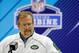 Mike Maccagnan's decision to trade the Jets up into the third position in the draft likely means they are eyeing a quarterback at the spot.