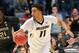 NASHVILLE, TN - MARCH 16: Jontay Porter #11 of the Missouri Tigers plays against the Florida State Seminoles during the first round of the 2018 NCAA Men's Basketball Tournament at Bridgestone Arena on March 16, 2018 in Nashville, Tennessee. (Photo by Fr