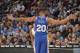 PHILADELPHIA, PA - MARCH 26: Markelle Fultz #20 of the Philadelphia 76ers guards an inbound pass against the Denver Nuggets at Wells Fargo Center on March 26, 2018 in Philadelphia, Pennsylvania. NOTE TO USER: User expressly acknowledges and agrees that,