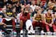 With Ty Lue taking time away from the Cavs for health reasons, James has taken a larger role in getting his new teammates acclimated to the Cavaliers' plays.