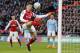 Koscielny has looked vulnerable at the heart of a shaky defence.