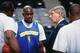 After being drafted by the Warriors in 1993, Chris Webber spent only a season with the team after he and coach Don Nelson clashed.