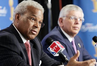 Billy Hunter and David Stern.